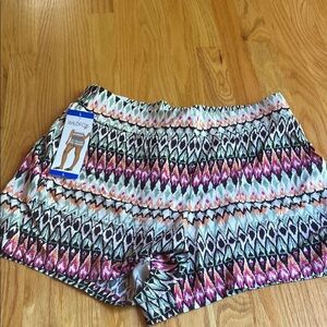 Wildfox Pink and Black Athletic Shorts